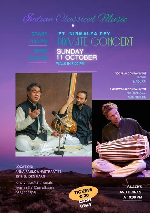 Indian Classical Music: Pandit Nirmalya Dey and Ilyas