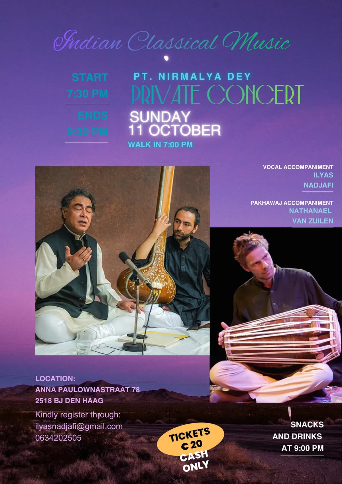 Indian Classical Music: Pandit Nirmalya Dey and Ilyas