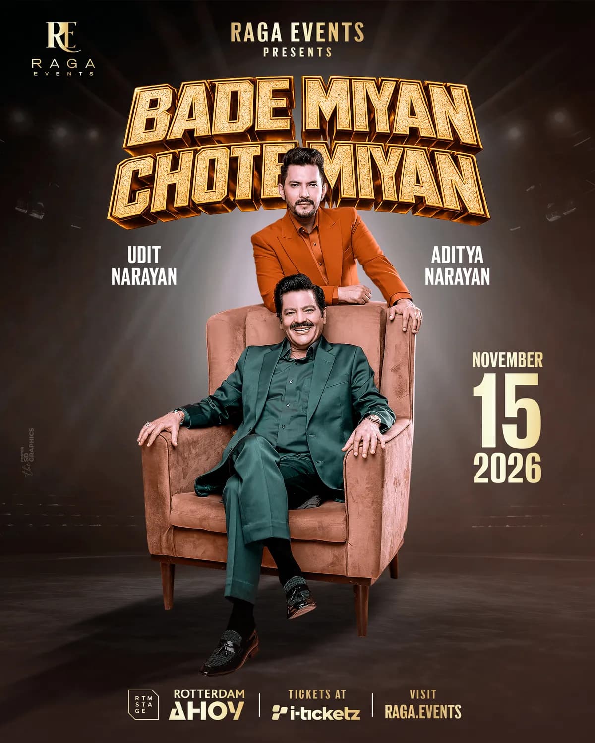 Bade Miyan Chote Miyan: Udit Narayan & Aditya Narayan Live in Rotterdam