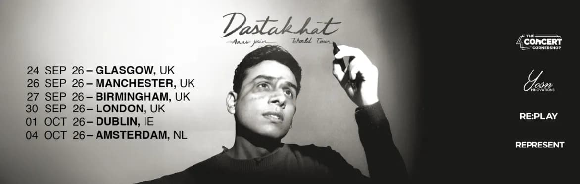 Anuv Jain: Dastakhat World Tour